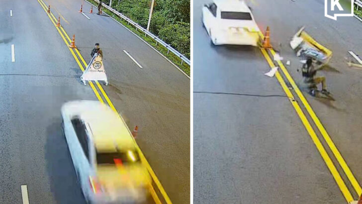 Australian man arrested after crashing into Phuket police checkpoint, injuring officer
