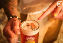German Tawandang launches custom Foam Art beer experience