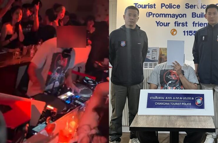 American DJ arrested in Chiang Mai for allegedly working without permit