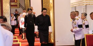 Bhutan king and queen pay respects to Princess Bajrakitiyabha