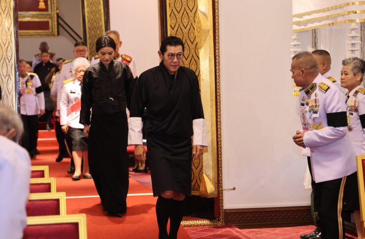 Bhutan king and queen pay respects to Princess Bajrakitiyabha