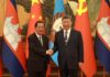 Xi says China ready to establish security partnership with Cambodia