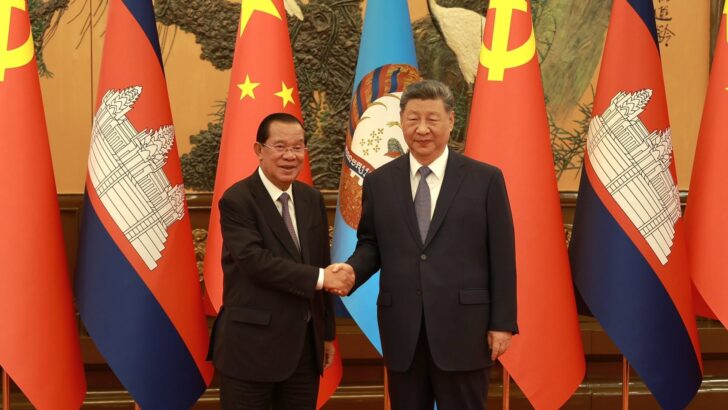 Xi says China ready to establish security partnership with Cambodia