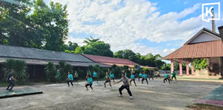 Aerobics in cemetery becomes talk of Phayao district Aerobics in cemetery becomes talk of Phayao district