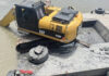 Construction barge capsizes off Samut Prakan pier Construction barge capsizes off Samut Prakan pier