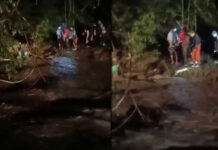 Heavy rain strands 18 tourists before rescue in forest Heavy rain strands 18 tourists before rescue in forest