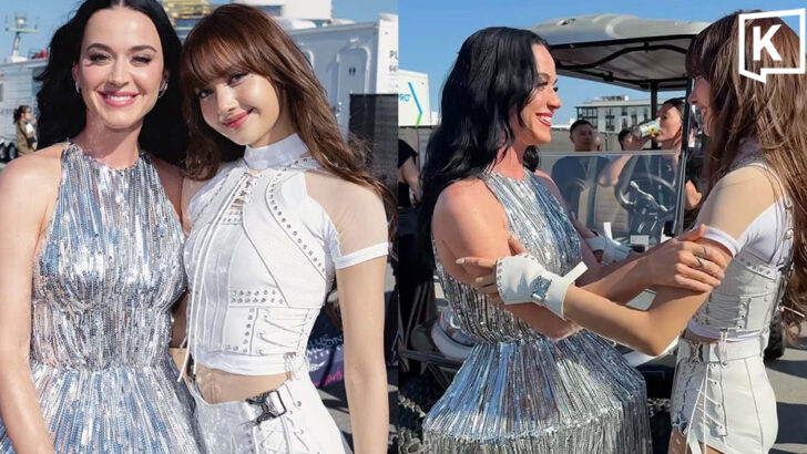 Lisa joins Katy Perry in viral backstage World Cup photo