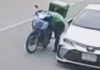 Rider Caught on Camera Picking Up Wallet, Driving Off Rider Caught on Camera Picking Up Wallet, Driving Off