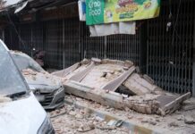One dead as century-old shophouse collapses near Wat Traimit in Bangkok