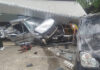 Sedan crashes into car lot, driver dies, drugs found Sedan crashes into car lot, driver dies, drugs found