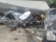 Sedan crashes into car lot, driver dies, drugs found Sedan crashes into car lot, driver dies, drugs found