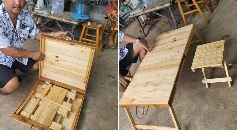 Thai Craftsman Turns Scrap Wood Into Profitable Model Ships 2