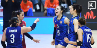 Thailand Rally From 13-19 Down to Sweep Bulgaria in VNL Thailand Rally From 13-19 Down to Sweep Bulgaria in VNL
