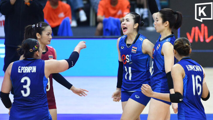 Thailand Rally From 13-19 Down to Sweep Bulgaria in VNL