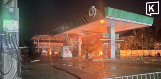 Three PT petrol stations hit in one night in Thai south Three PT petrol stations hit in one night in Thai south
