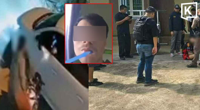 brush_headline_0 Gunman livestreams brushing teeth as police surround hideout
