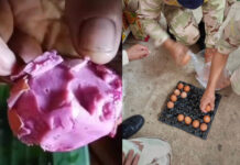 Health warning issued after pink eggs found in Mae Sariang Health warning issued after pink eggs found in Mae Sariang
