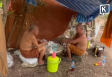 Fake monks arrested after returning to Ayutthaya rice-field camp