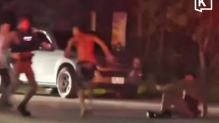Shirtless man injures two police officers with iron bar in Saraburi