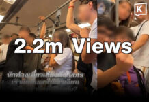 Viral BTS clash between Thai commuter, foreign student group draws millions of views
