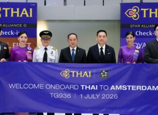 Thai Airways resumes Amsterdam route after 28-year hiatus
