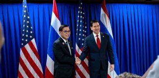 Thai FM meets Rubio, reaffirms alliance with US amid regional talks