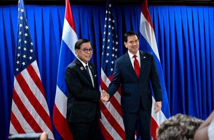 Thai FM meets Rubio, reaffirms alliance with US amid regional talks