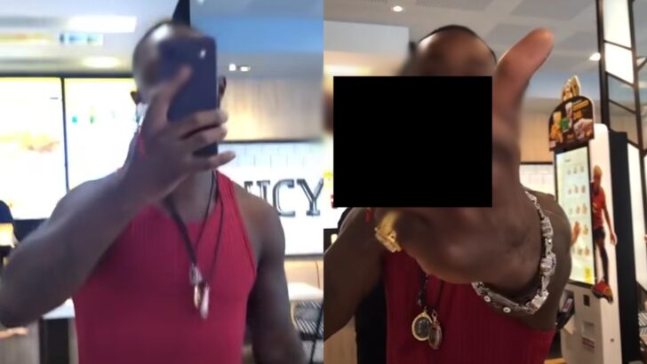 Foreign man confronts Thai woman over swastika tattoo
