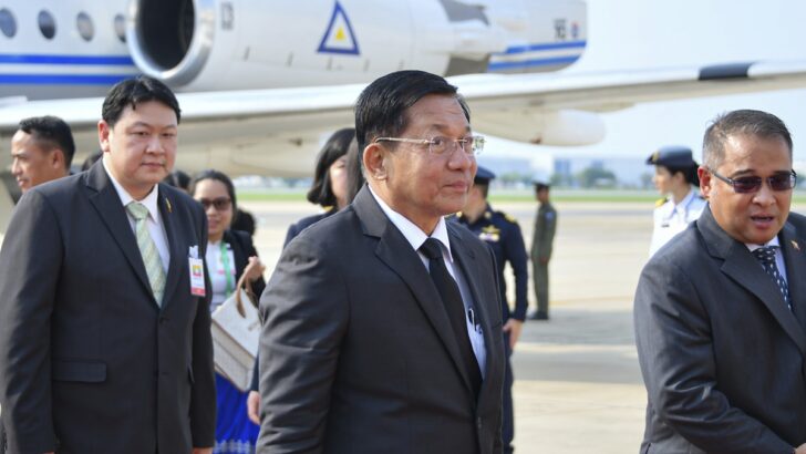 Myanmar’s Min Aung Hlaing to visit Thailand in early August, PM says