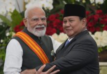 Indonesia’s Prabowo and India’s Modi meet to discuss expanding economic and defense ties