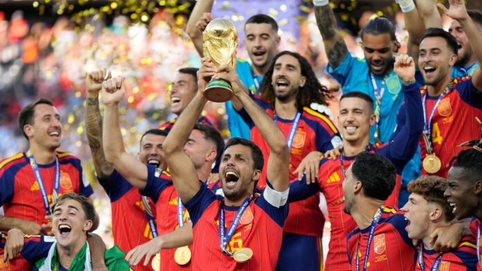 APTOPIX Argentina Spain WCup Soccer