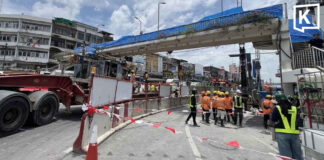 Bangkok closes roads after MRT tunnel water intrusion