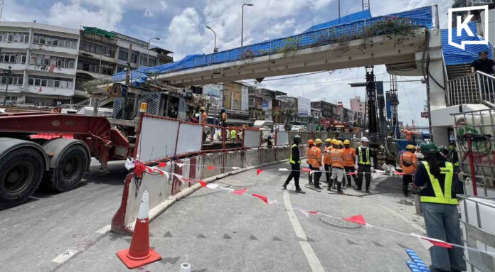 Bangkok closes roads after MRT tunnel water intrusion