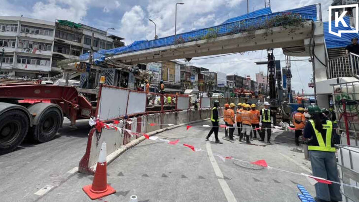 Bangkok closes roads after MRT tunnel water intrusion