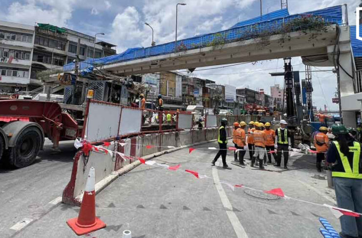 Bangkok closes roads after MRT tunnel water intrusion
