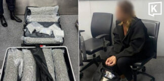 Belgian woman held at Phuket airport with 31.7kg of cannabis Belgian woman held at Phuket airport with 31.7kg of cannabis