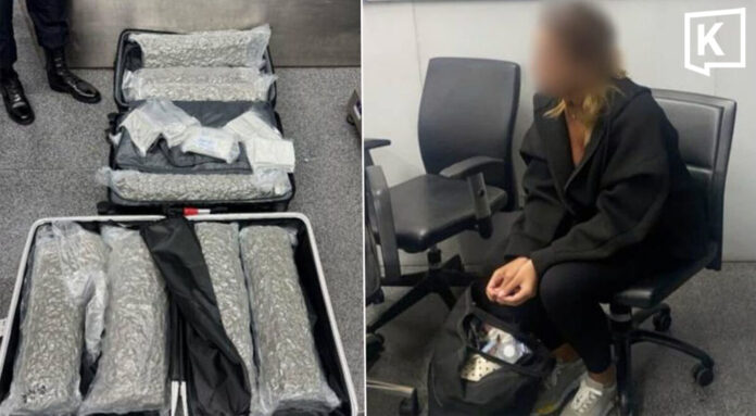 Belgian woman held at Phuket airport with 31.7kg of cannabis
