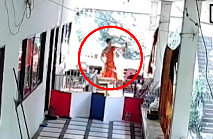 Ex-monk charged after admitting to beating temple puppy in Nakhon Sawan Ex-monk charged after admitting to beating temple puppy in Nakhon Sawan