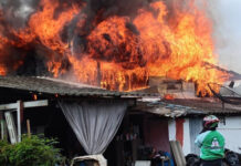 Family escapes as fire destroys home in Chiang Mai community Family escapes as fire destroys home in Chiang Mai community
