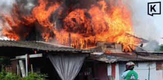Family escapes as fire destroys home in Chiang Mai community Family escapes as fire destroys home in Chiang Mai community