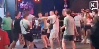 Foreign tourists trade punches in Patong’s Soi Bangla Foreign tourists trade punches in Patong’s Soi Bangla