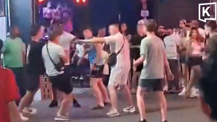 Foreign tourists trade punches in Patong’s Soi Bangla