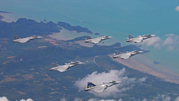Thai Air Force celebrates 15 years of Gripen service
