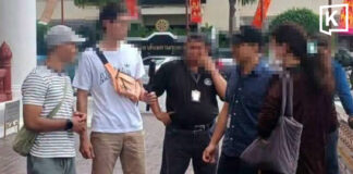 Tourist Police pose as tourists to arrest illegal guide in Chiang Mai Tourist Police pose as tourists to arrest illegal guide in Chiang Mai