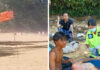 Two British tourists rescued after entering red-flag waters at Phuket beach Two British tourists rescued after entering red-flag waters at Phuket beach