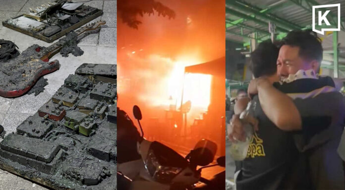 Two band members remain missing after bar fire tragedy Two band members remain missing after bar fire tragedy