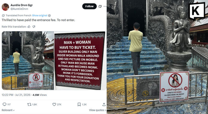 Thai temple's ban on women sparks global equality debate