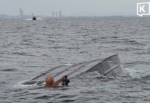 Four Rescued After Speedboat Sinks Off Chonburi