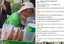 Swedish diplomat’s Thai ice cream review delights netizens Swedish diplomat's Thai ice cream review delights netizens