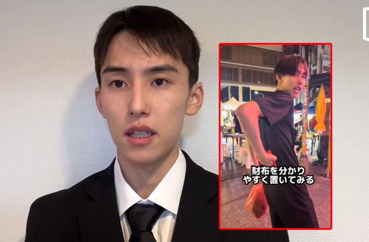 Japanese TikToker apologises over staged Khao San pickpocket video Japanese TikToker apologises over staged Khao San pickpocket video